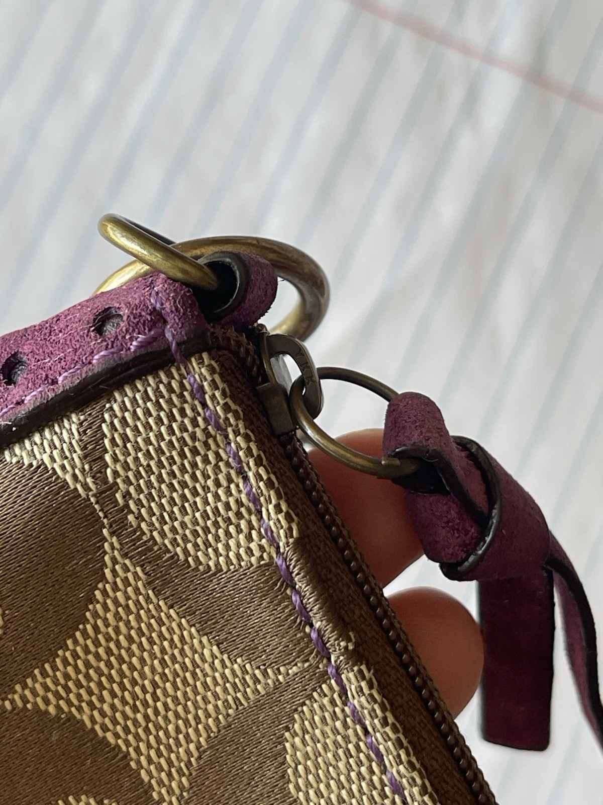 COACH Soho Accessories Coin Pouch Signature Signature… - Gem