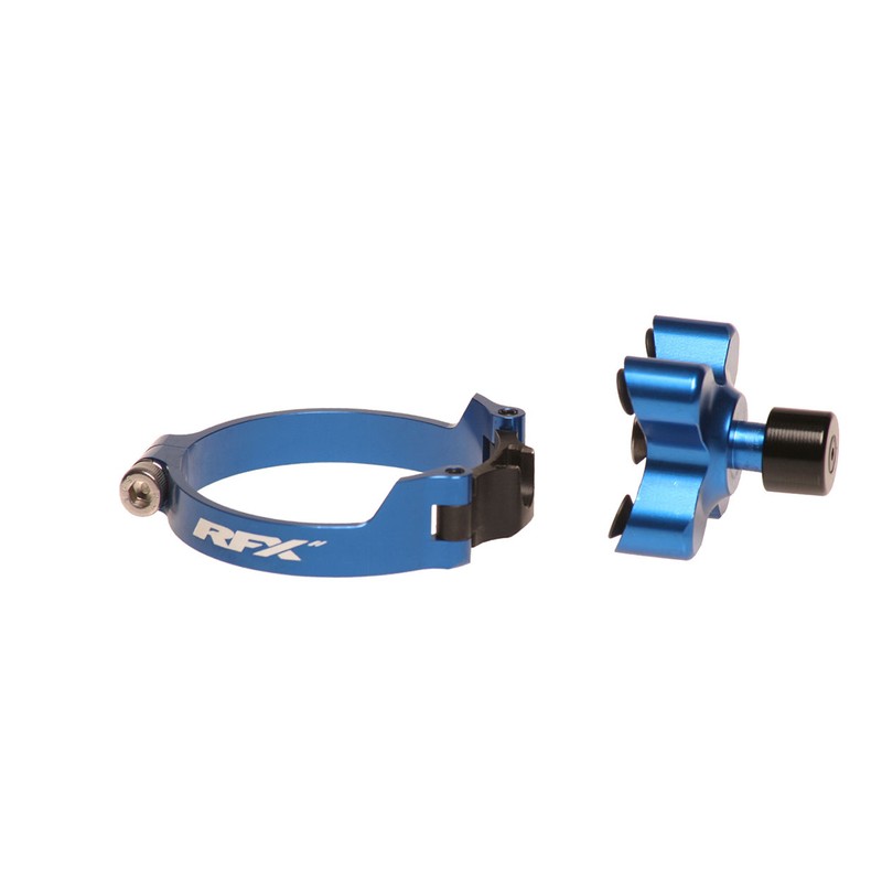 Kit de démarrage RFX Pro bleu anti-cabrage pour suspension Husqvarna TC65