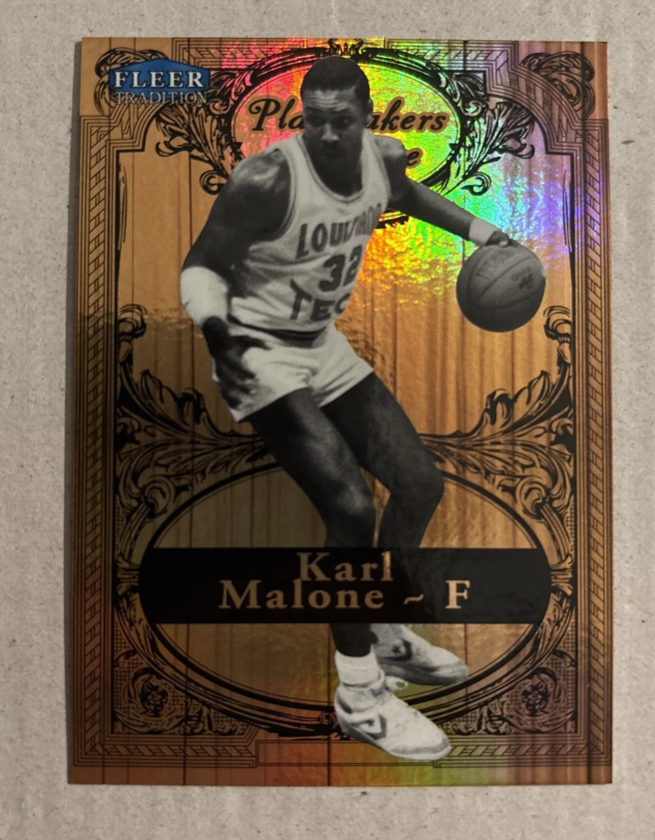 Fleer Karl Malone Basketball Serial Numbered Sports Trading Cards