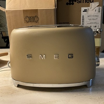 Smeg TSF01RGEU Roségold Toaster 950 Watt 2-Scheiben-Toaster Rosegold