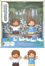 The Notebook Little People Collector Figure Set Noah and Allie - 2.5" tall *NEW