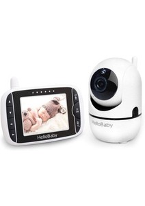 HelloBaby HB65 3.2 inch Baby Monitor with Remote Night Vision (Black)