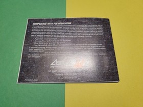 Conquest of the Crystal Palace - Nintendo NES- Manual Only **NO GAME!