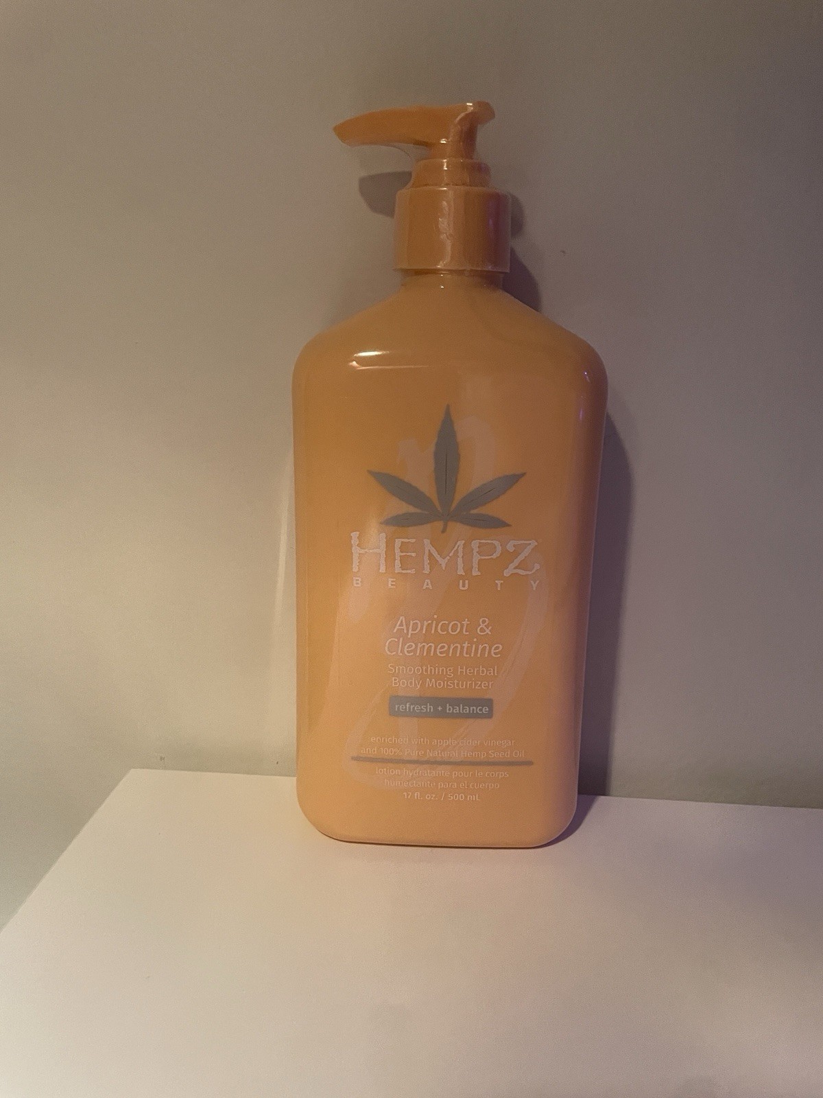 Hempz Apricot & Clementine Herbal Body Moisturizer Lotion He