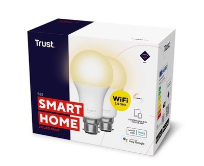 Smart Bulb, 2er Pack, dimmbare LED, Tunable White, 9W, 806 Lumen, 2,4GHz
