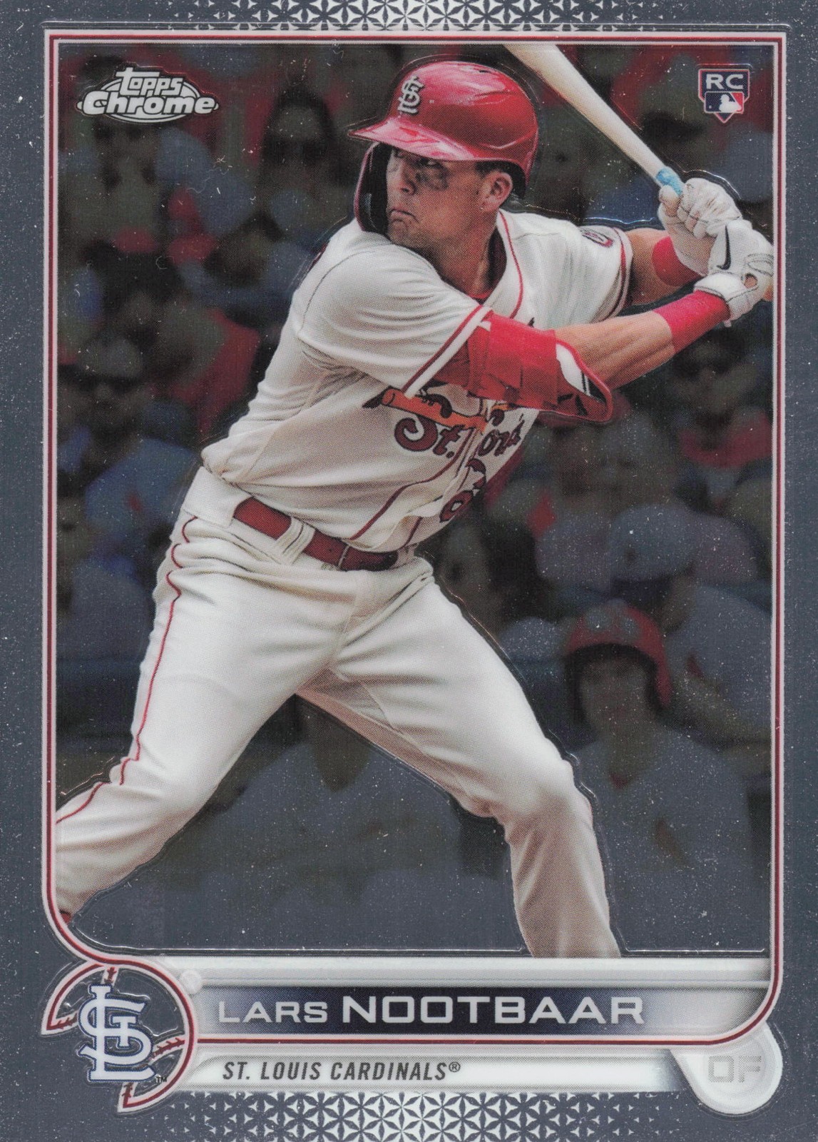 2022 Topps Chrome #19 Lars Nootbaar RC - Cardinals
