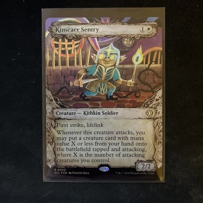 Kinscaer Sentry (Showcase) Lorwyn Eclipsed Foil 0300 NM MTG