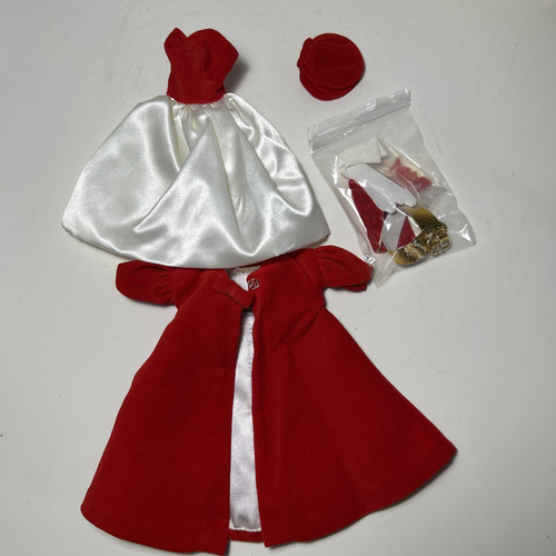 Silken Flame Barbie Outfit 1998 Vintage Reproduction Red Flare 939