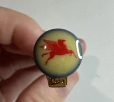 Vintage Mobil Flying Pegasus Pen / Bubble Top / Advertising / Gas Oil Energy New