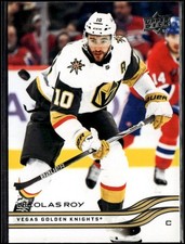 2025 Upper Deck Hockey Series 1 Nicolas Roy #182 Vegas Golden Knights