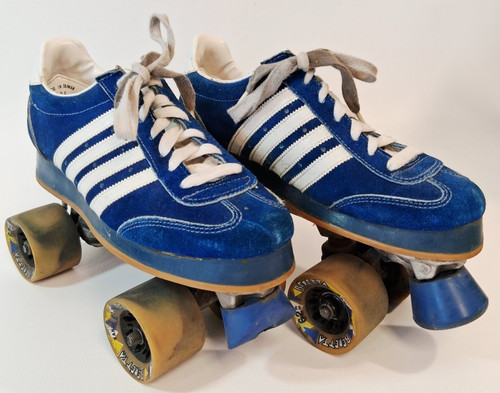 REPAIR Vintage SUPER PRO Size 8 Men or 9.5 Women Sneaker Roller Skates Joy Rider