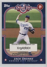 2010 Topps Opening Day ToppsTown Code Cards Zack Greinke #TTS14 0j7y