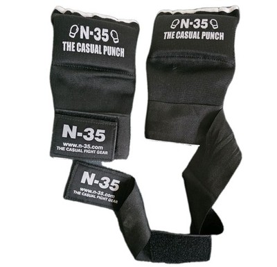 N-35 Innenhandschuhe Boxsack MMA  Handschuhe Handbandagen Muay Thai Gr. 2 XL NEU