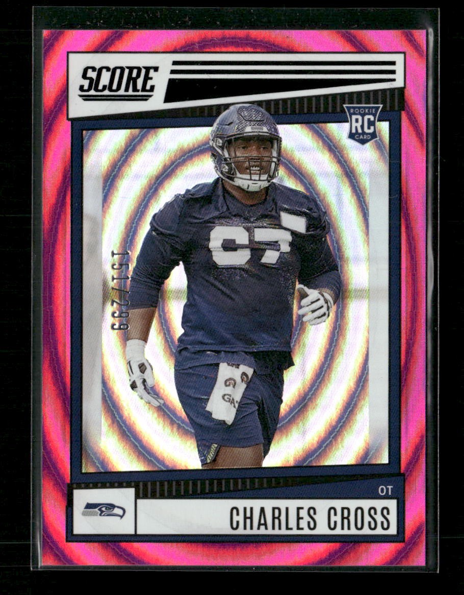 2022 Score Charles Cross RC Ellipse #/299 #321