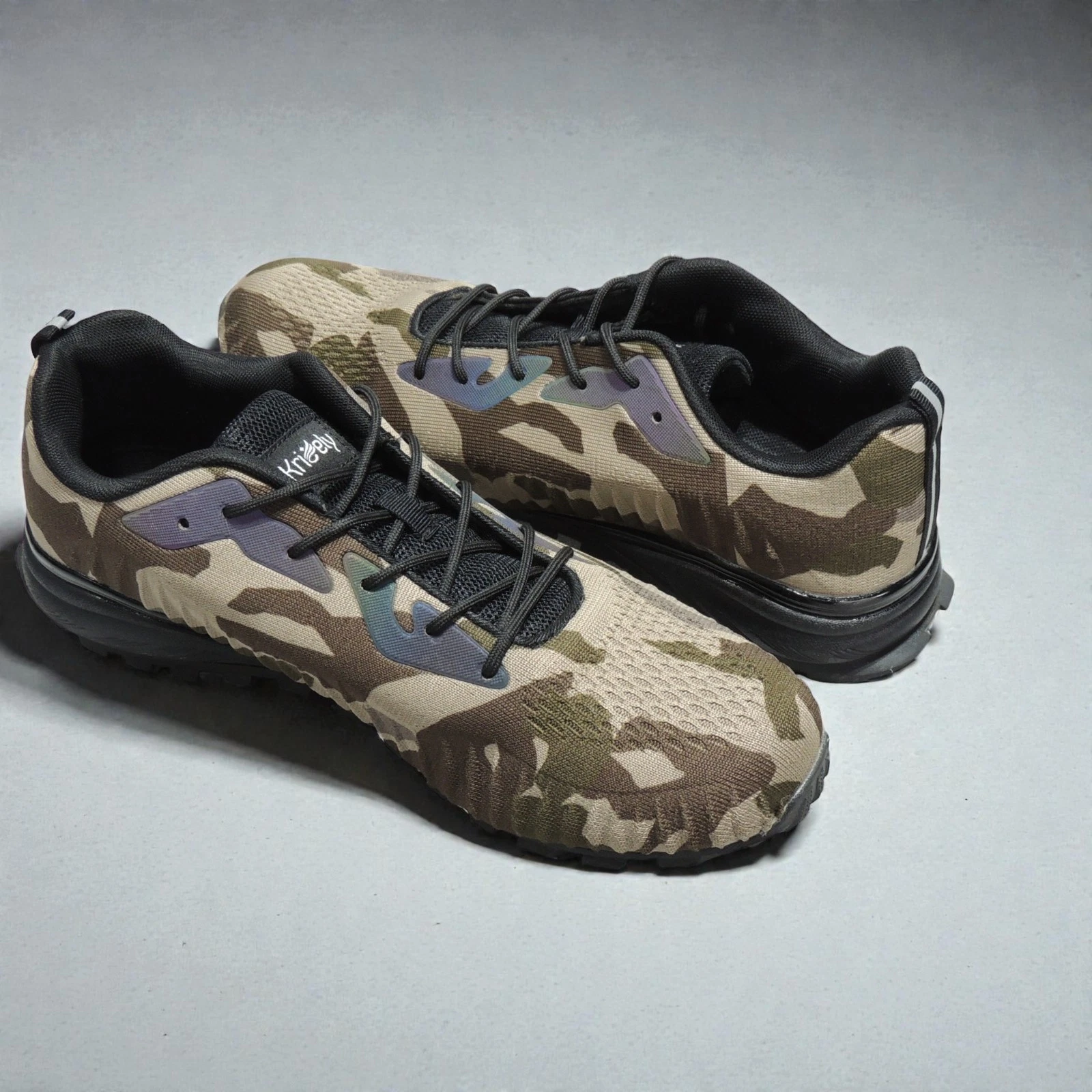 Kricely Trail Mens Size 13 Hiking Shoes Sneaker M903 Outdoor Camo Sneakers
