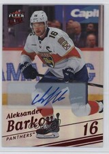 2025 Upper Deck Fleer Ultra SP Red Rainbow Foil /10 Aleksander Barkov Auto 1rn0