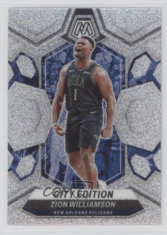 2023-24 Panini Mosaic City Edition Glitter Prizm Zion Williamson #271 11b4