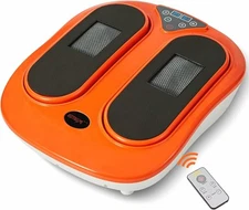 Foot Massager Machine w/ Remote & Adjustable Vibration Speed