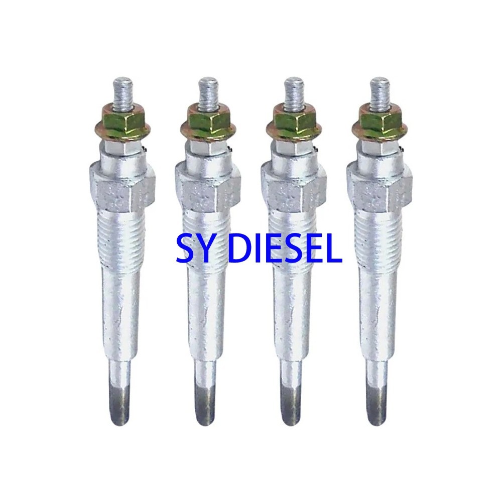 4PCS 12V Glow Plug 8-94319700-2 for Isuzu Hitachi C223 C223T 4FE1 4EC1 EX20UR