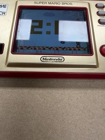 Nintendo Game & Watch Super Mario Bros TESTED & Working With Charger