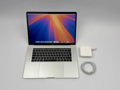 Apple MacBook Pro Retina TouchBar 15,4  i7 2,6 Ghz 16 GB 512 GB SSD 2018 SILBER