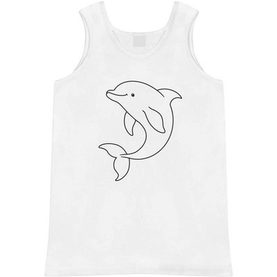 Trägershirt/Tanktop ''Friendly Dolphin'' für Erwachsene (AV051533)