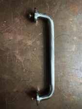 Aspen II Rounded 6" Centers Bar Pull in Brushed Satin Nickel by Top Knobs