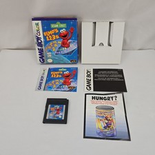 Sesame Street: Elmo's 123's (Game Boy Color GBC, 1998) Tested & Working