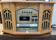 Thomas Pacconi Phonograph Am Fm Radio Cassette CD Player Works TPC -MSE-800