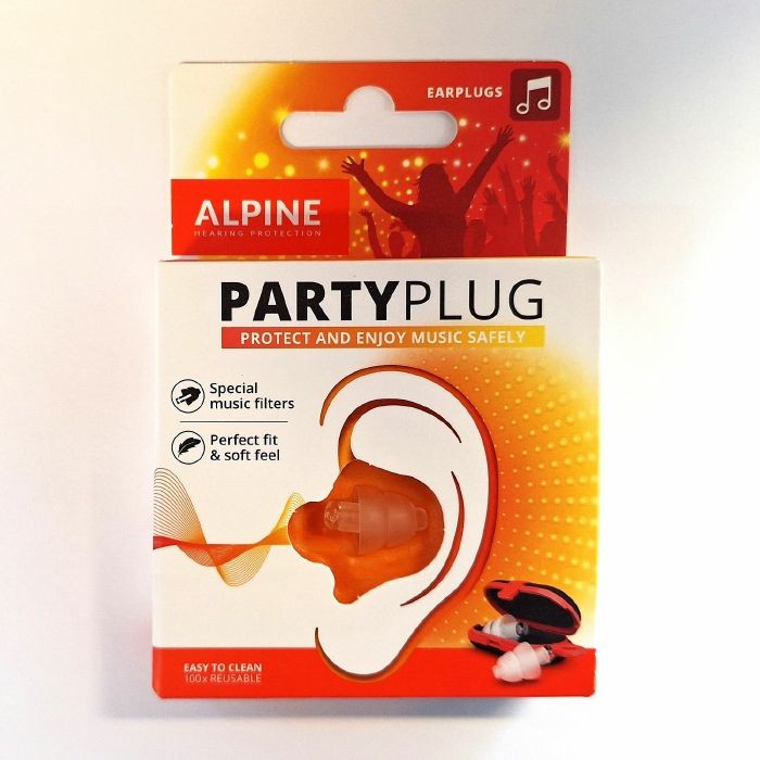 Alpine Party Plug Translucent Hearing Protection Earplugs