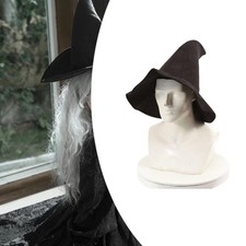 Witch Hat for Halloween,Witches Cap,Modern Photo Props Headgear Wizard Hat