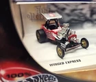 Hot Wheels 100% Fuel Altereds Vintage Drag Series-Winged Express-2000