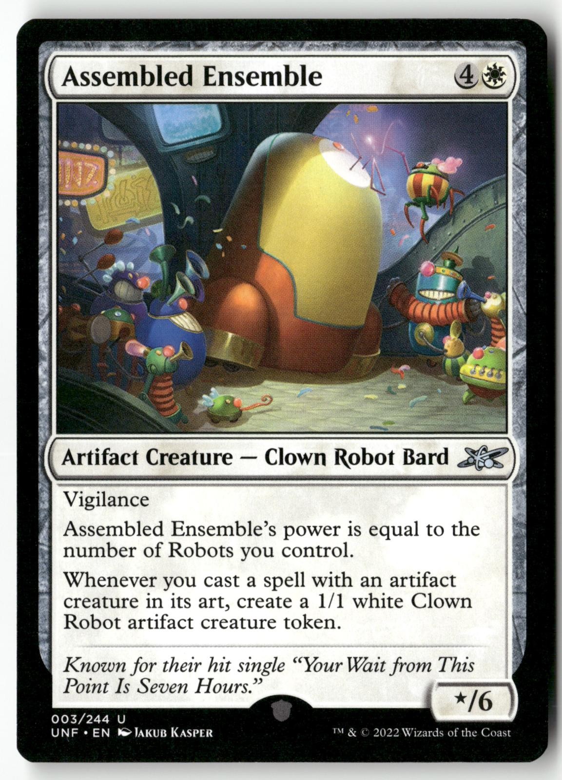 Assembled Ensemble 3 Magic: The Gathering Unfinity 2022