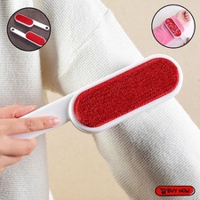 Self-Cleaning Two-Sided Lint Remover Brush for Pet Hair Sofa Carpet Clothes New