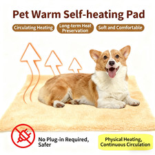 Self Heating Pet Pads Pet Blanket/Self Heated Cat Dog Bed/Pet Thermal Mat 2Color