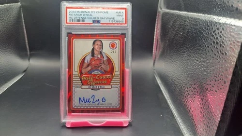 2024 Topps Chrome Mcdonald's  HC Offense Auto Me-Arah O'Neal Red Wave 2/5 #MEA