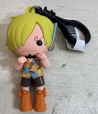 One Piece Toei Animation Series 6 SANJI Figural 3D Bag Clip Key Chain No Package