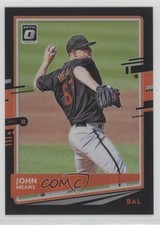 2020 Panini Donruss Optic Black Prizm 22/25 John Means #189 12jy