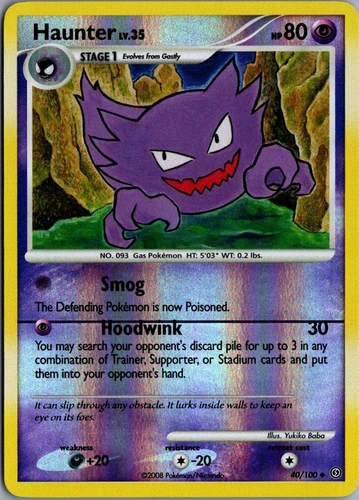 2008 Haunter 40/100 Stormfront Reverse Holo