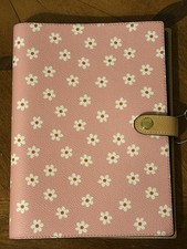 Coach Floral Notebook CFA42 - Gold/Pink Multi - NEW with tags