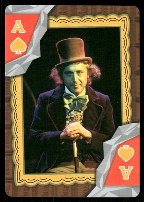 Willy Wonka Chocolate Factory Movie Playing Card (NM)