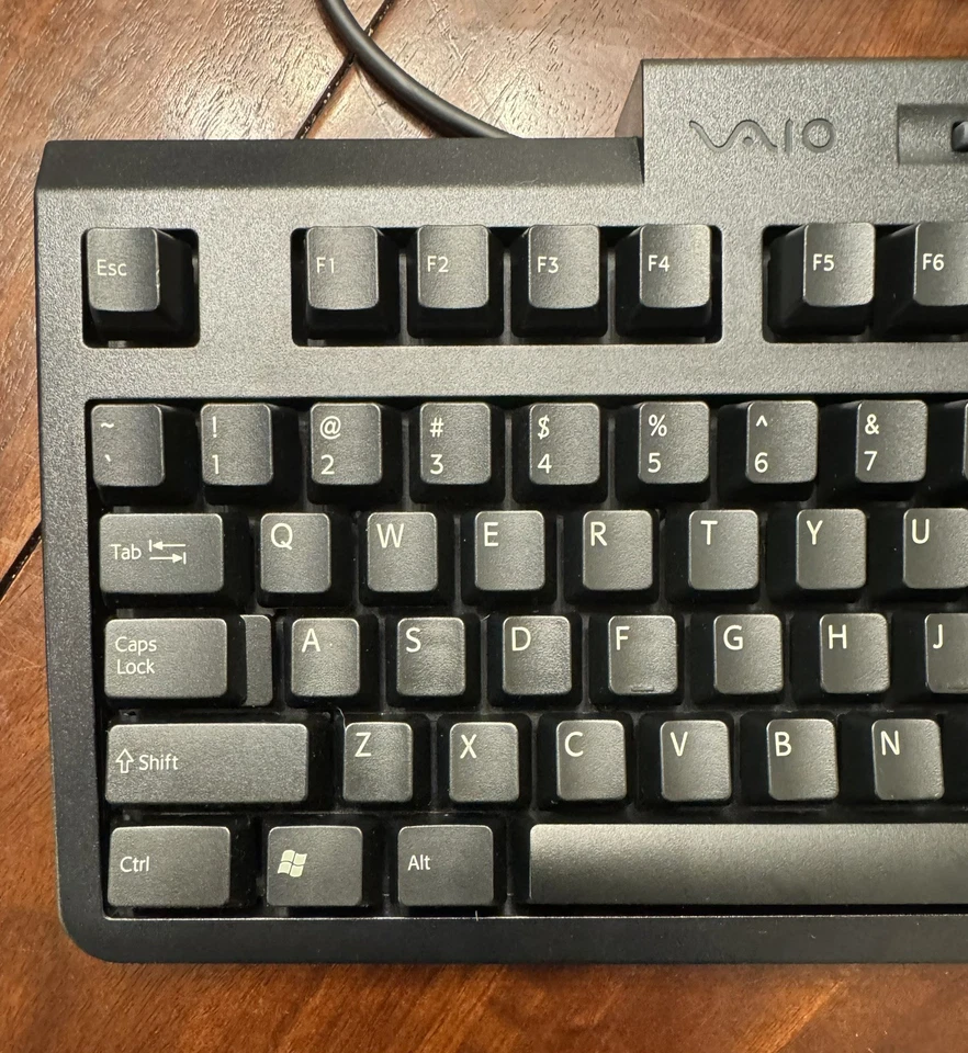 Sony Vaio Windows Mechanical Keyboard Model PCVA-KB4P/U Vintage VIDEO - Image 2 of 4