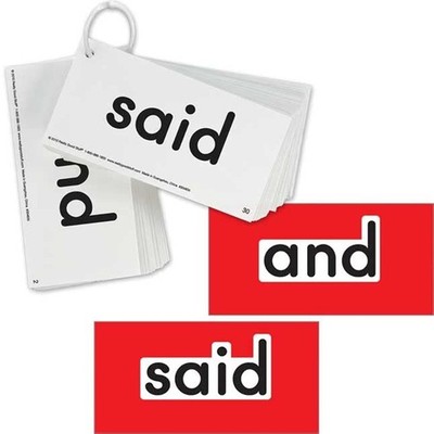 Really Good Stuff EZread Dolch Pre-Primer Sight Word Flash Cards Medium 