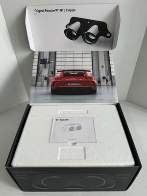 BNIB Porsche Design 911 GT3 Tailpipe Speaker Premium High
