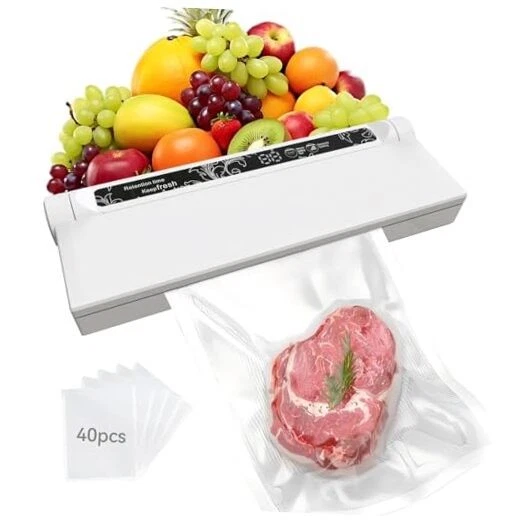 Vacuum Sealer Machine - Fully Automatic Vacuum Sealers for Food Dual Use for