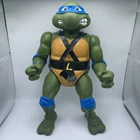 Mirage Playmates TMNT Ninja Turtles Leonardo 13" Figure Large w/Belt NICE 1989