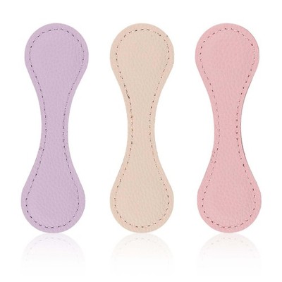3stk Magnetische Lesezeichen aus Leder, 10x3cm Doppelseitig Lesezeichen zum L...