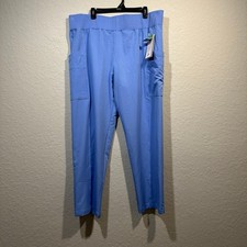 Resurge   Butter-Soft Scrub Pants with Silvadur Size 2X Blue   New with Tags