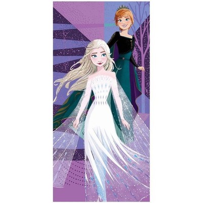 New Frozen 2 Anna Elsa Cotton Beach Towel for Kids - 28''x58''
