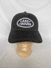 Land Rover Gray Strapback Hat Logo Adjustable cap One Size
